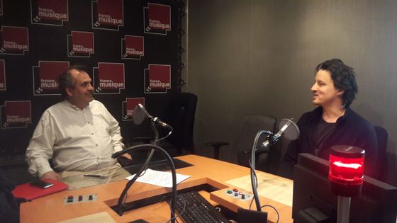 Karl Naegalen et Bruno Letort en enregistrement pour Tapage nocturne ©Radio France - Soizic Noël