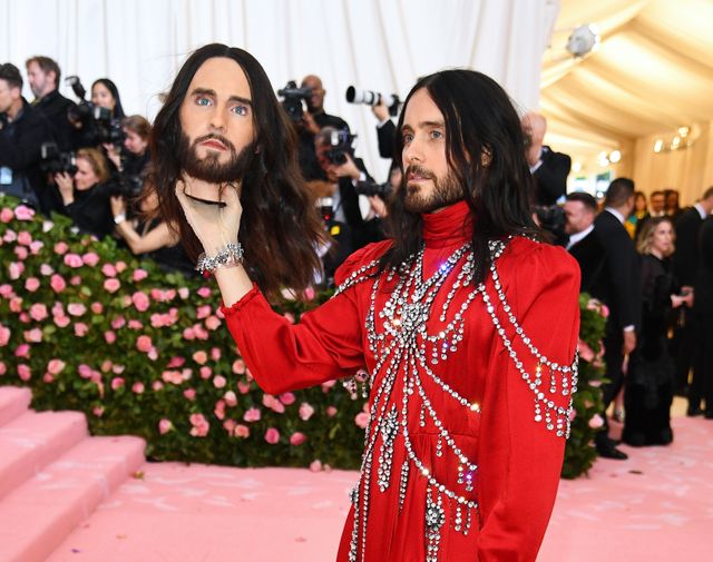 L'acteur Jared Leto au gala du Met 2019