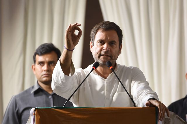 Rahul Gandhi, le principal opposant de Modi