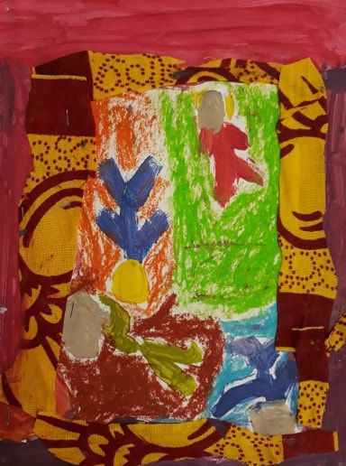 Dessin des élèves de Sandrine Dollinger de l'école nationale à Marseille