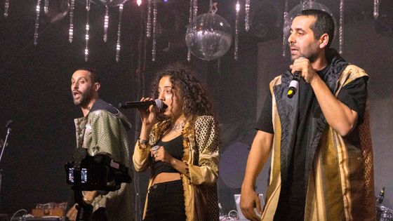 Le rap palestinien engagé de Dam. Tamer Nafar, Maysa Daw et Suhell Nafar en Cisjordanie, le 6 avril 2019. ©Getty - David Corio/Redferns
