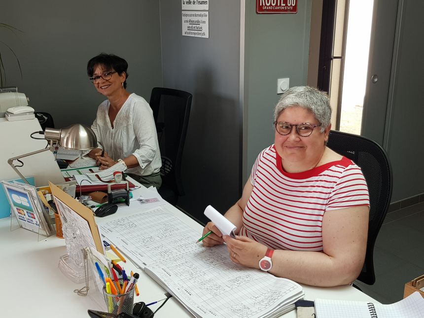 Cécile et Véronique sont les premières personnes que vous voyez chez Gourserol