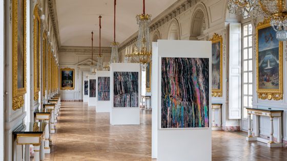 Vue de l'exposition, "Versailles - Visible / Invisible", galerie des Cotelle, Grand Trianon, 2019
