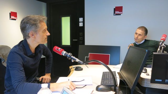 France Musique, studio 452... Philippe Venturini & Jean-Michel Vinciguerra (g. à d. )