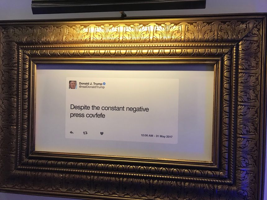 Un tweet particulièrement mystérieux
