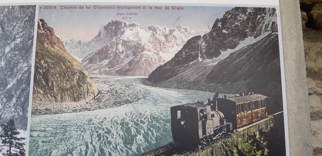 La mer de glace au début du 20ème siècle