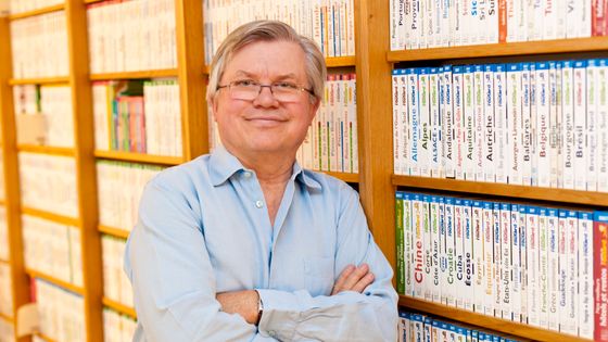 Philippe Gloaguen, fondateur du Guide du Routard - Hachette