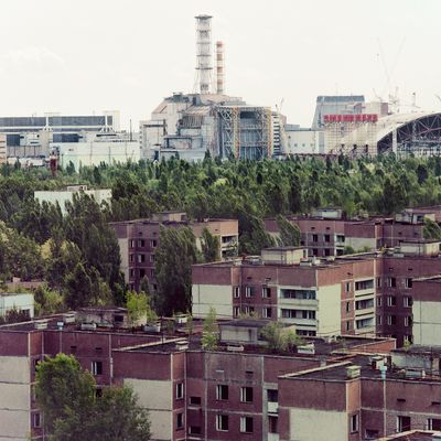 Réacteur nucléaire de Tchernobyl et Pripyat, ville devenue ville fantôme