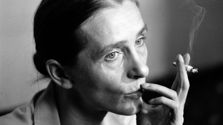 Pina Bausch à Hambourg, en 1983.