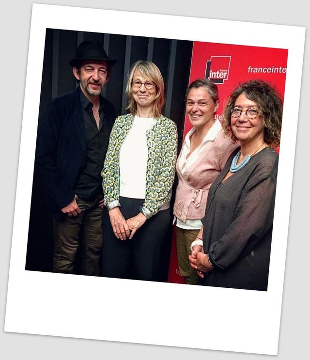 Arthur H, Françoise Nyssen, Perrine Hervé-Gruyer et Jeanne Benameur