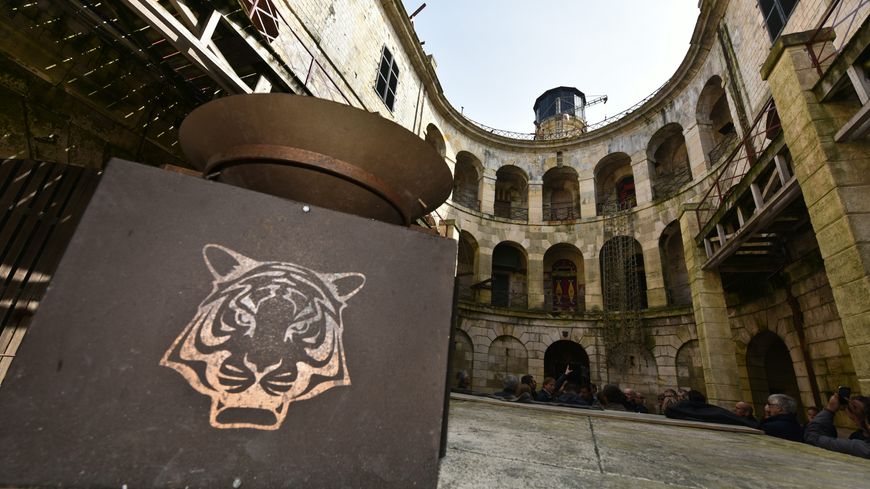 Au coeur du Ford Boyard, au large de La Rochelle (Charente-Maritime) où est tournée, depuis 30 ans, l'émission de télévision éponyme.