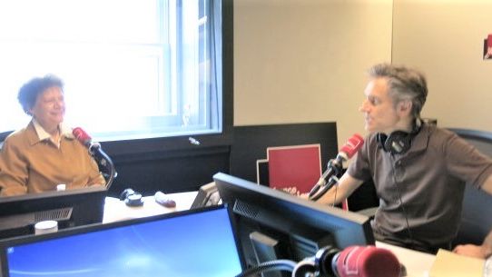France Musique, studio 451... Danièle Pistone & Philippe Venturini ©Radio France - Annick Haumier / RF