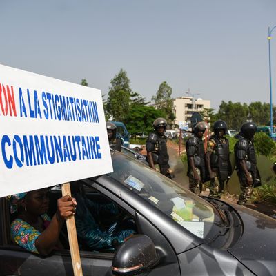 Le 30 juin 2018 à Bamako (Mali), une marche silencieuse était organisée par le Mouvement Peul pour la paix, quelques jours après une vague d’attaques de villages peuls