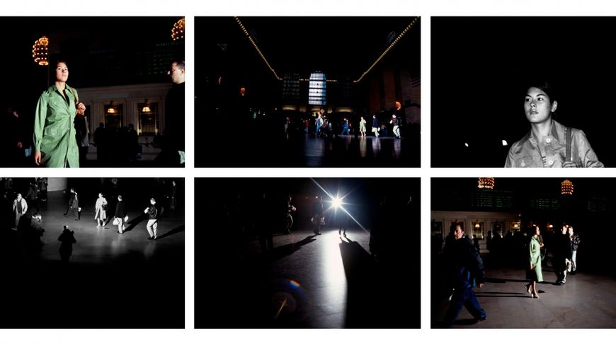 Exposure # 9, Barbara Probst, NYC, Grand Central Station, 12.08.01, 1:21 p.m., 2001