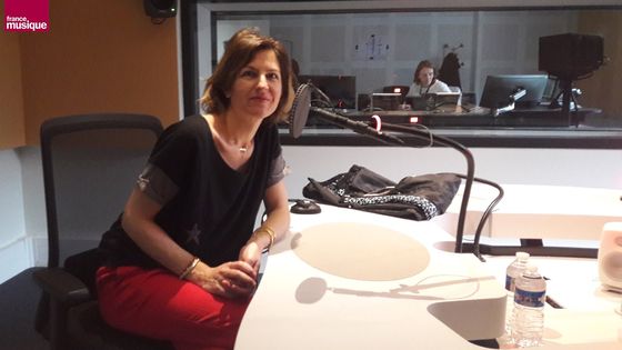 Vanessa Wagner invitée de Tapage nocturne ©Radio France - Soizic Noël