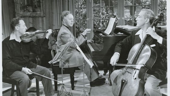 Jascha Heifetz, Artur Rubinstein et Gregor Piatigorsky ©Getty - Bettmann