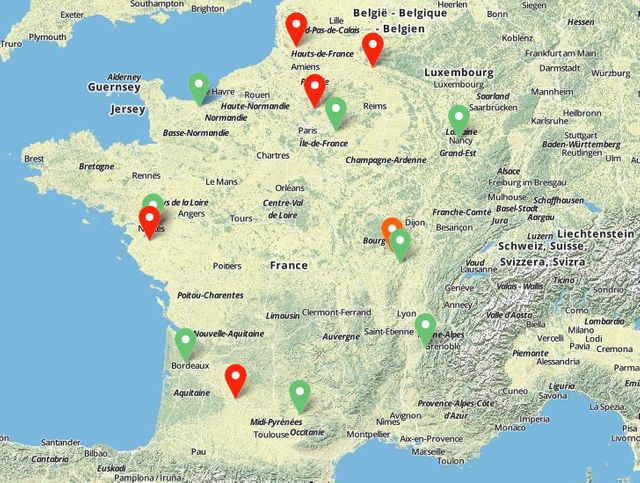 Sur le stop-pesticides.fr, une carte collaborative permet d'indiquer les communes qui pulvérisent ou non des produits chimiques.