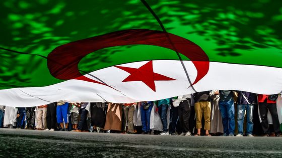 Image de la dernière manifestation en date le 1er juin dernier à Alger ©AFP - Ryad Kramdi