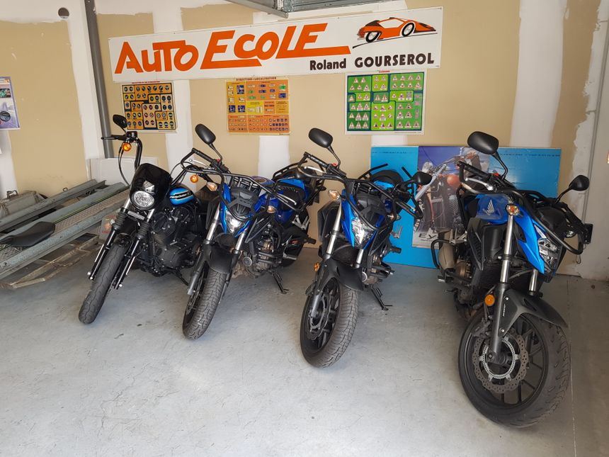 Gourserol pour le permis auto et moto.