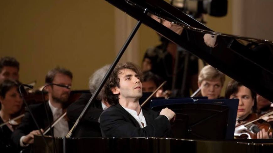 Alexandre Kantorow lors de la finale du Concours Tchaïkovski à Moscou