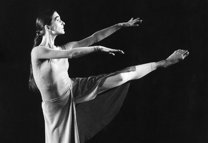 Pina Bausch en 1971, à Berlin.