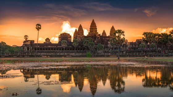 Les ruines du temple d'Angkor Wat sont un exemple des éclats du passé qui s'offrent à nos yeux, comme elles s'offrirent au regard de Pierre Loti en 1901. ©Getty - Sakchai Vongsasiripat