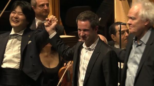 Kazuki Yamada, Bertrand Chamayou et Michael Jarrell (25 mai 2019 - Philharmonie de Paris)