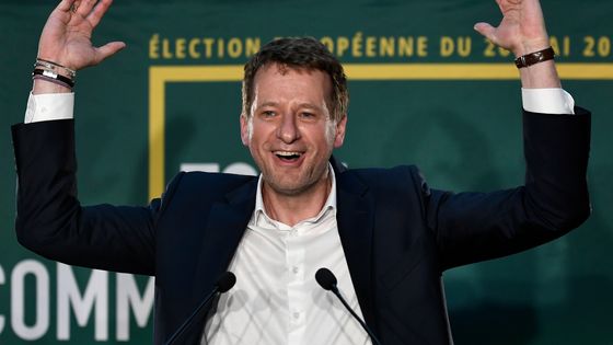 Le 26 mai, la liste EELV emmenée par Yannick Jadot a recueilli 13% des suffrages, se hissant à la quatrième place du scrutin européen. ©AFP - Stéphane de Sakutin