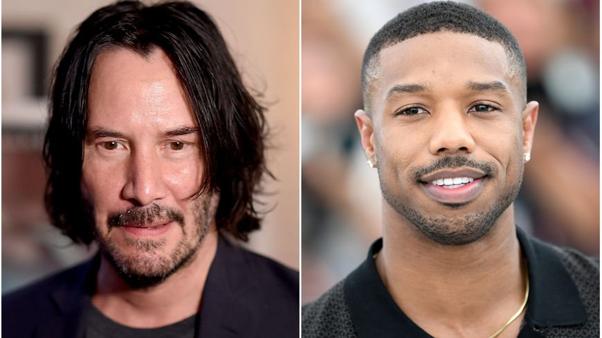 Keanu Reeves / Michael B. Jordan - Getty Jamie McCarthy/ Pascal Le Segretain