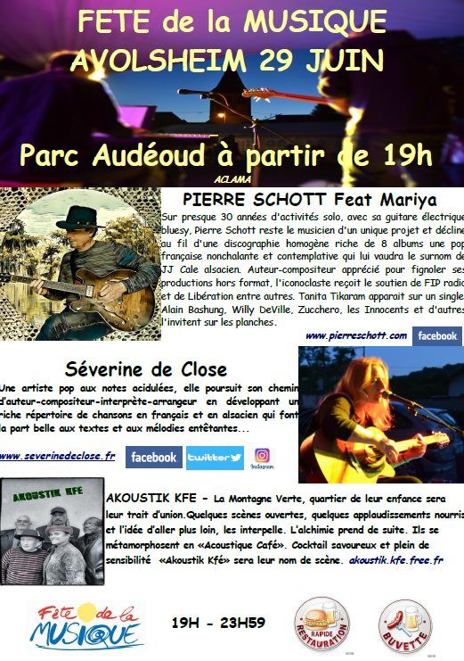 Affiche concert Avolsheim