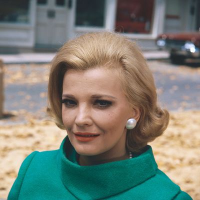 Portrait de l'actrice Gena Rowlands en 1960