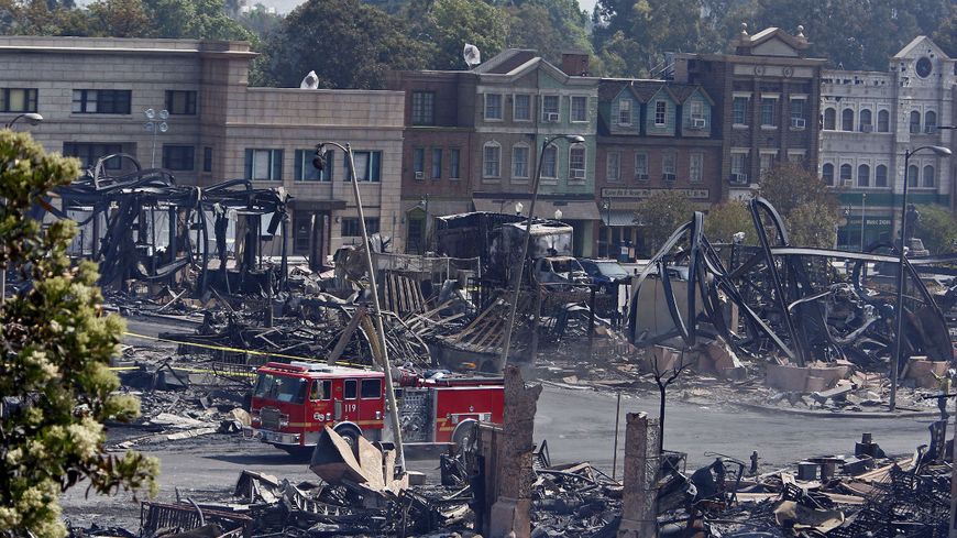 L' incendie au Studio Universal en 2008