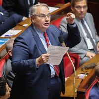 Le député MoDem des Hauts-de-Seine Jean-Louis Bourlanges, à l'Assemblée nationale française à Paris, le 5 juin 2019.