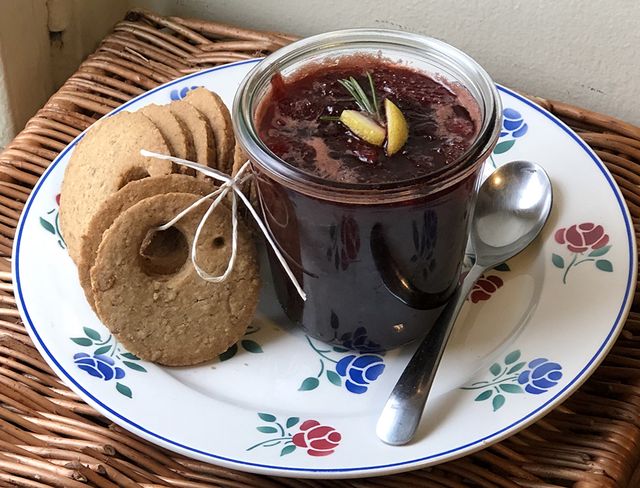 Compotée de fraises au vinaigre balsamique