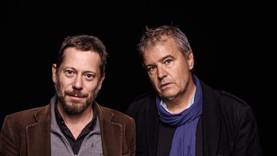 Mathieu Amalric & Antoine Jaccoud - ©Simon Letellier