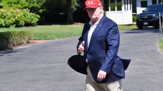 Le président américain, Donald Trump ©AFP - NICHOLAS KAMM