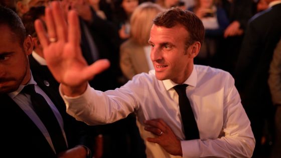 Emmanuel Macron ©AFP - Lewis JOLY / POOL