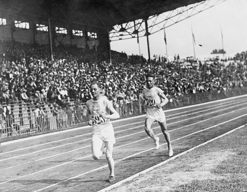Le finlandais Paavo Nurmi aux Jeux de Paris - 1924