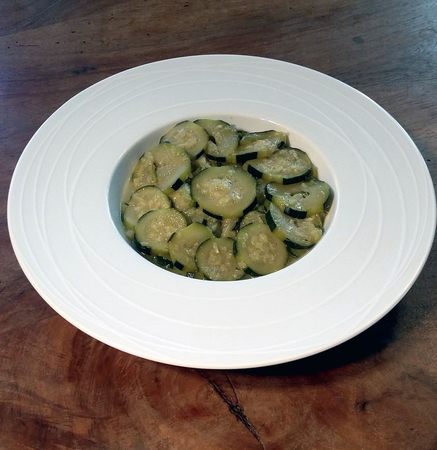 Concassée de courgettes