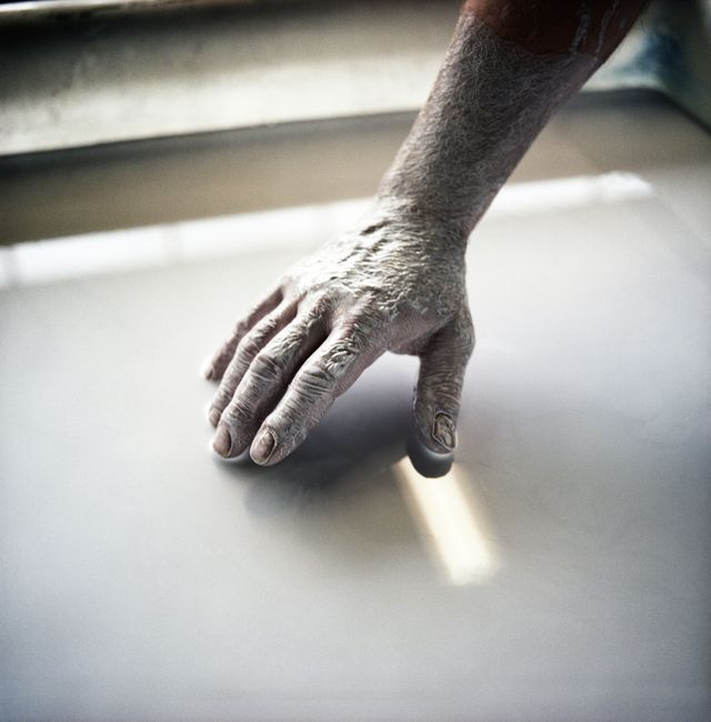Manufacture Barnardaud, porcelainier, Limoges, juillet 2012