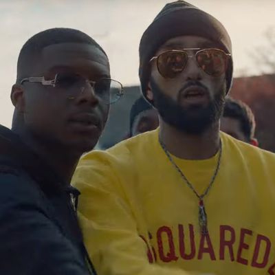 Ninho et Niro dans le clip "Kim Jong-il"