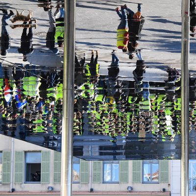 Des Gilets jaunes à Marseille, le 12 janvier 2019