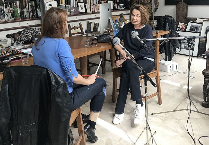Bettina Rheims et Léa Salamé