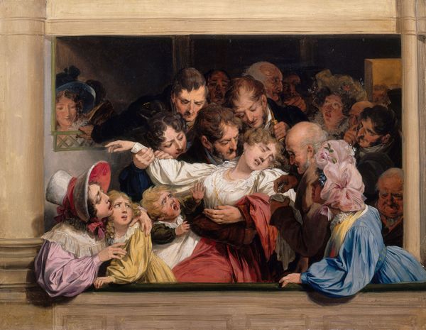 Louis-Léopold Boilly, L’Effet du mélodrame, vers 1830, huile sur toile, Versailles, musée Lambinet,