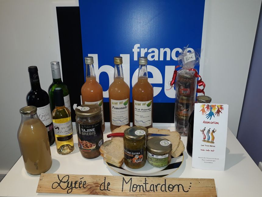 Nous avons goûté tous les jus de fruits !!!