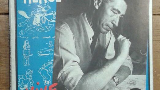 Couverture du hors-série de la revue (A suivre) spécial Hergé, avril 1983
