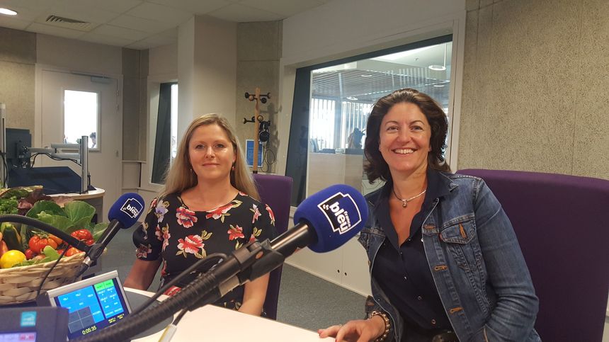 Mélanie de la Ferme du HOME à Varraville (gauche) et Virginie Tougard du restaurant gastronomique l'Eden à Houlgate