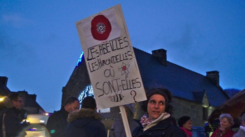 Rassemblement des coquelicots à Glomel