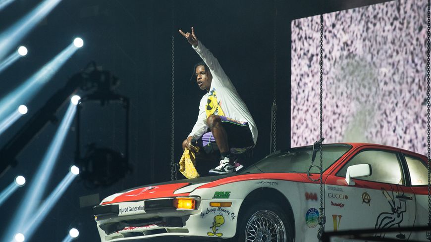 A$AP Rocky - concert Zénith Paris 27/06 (David Wolff)