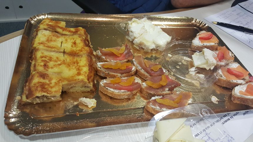 Les tartines d'Adrien Poutier du restaurant La Pomme d'Happy dans le Calvados à Saint Rémy sur Orne
